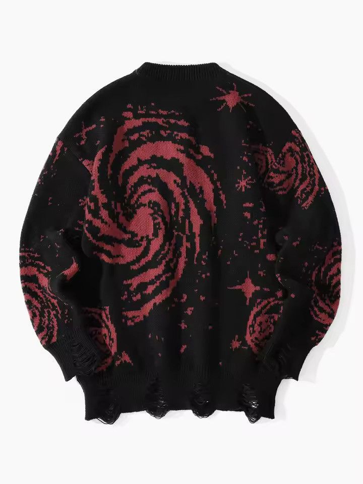 Japanese Brand Japanese Sky Starry Pattern Knitted Pullover Sweater Size US M / EU 48-50 / 2 - 2 Thumbnail