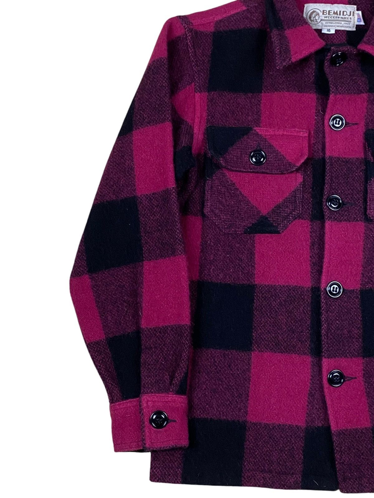 Vintage × Woolrich Woolen Mills Vtg Bemidji Woolen Mills Wool Jacket Size US S / EU 44-46 / 1 - 6 Thumbnail