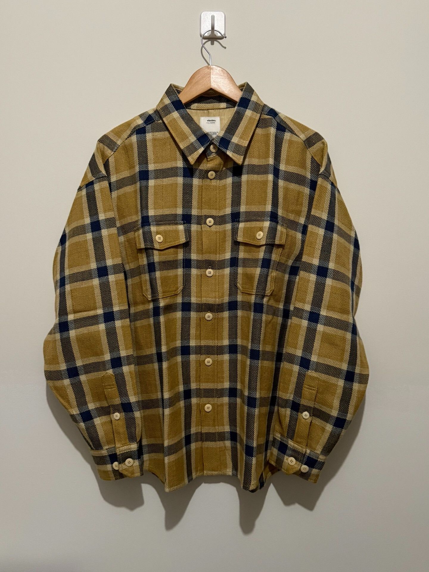 Visvim VISVIM 23AW Lumber Wool Shirt Size US M / EU 48-50 / 2 - 1 Thumbnail