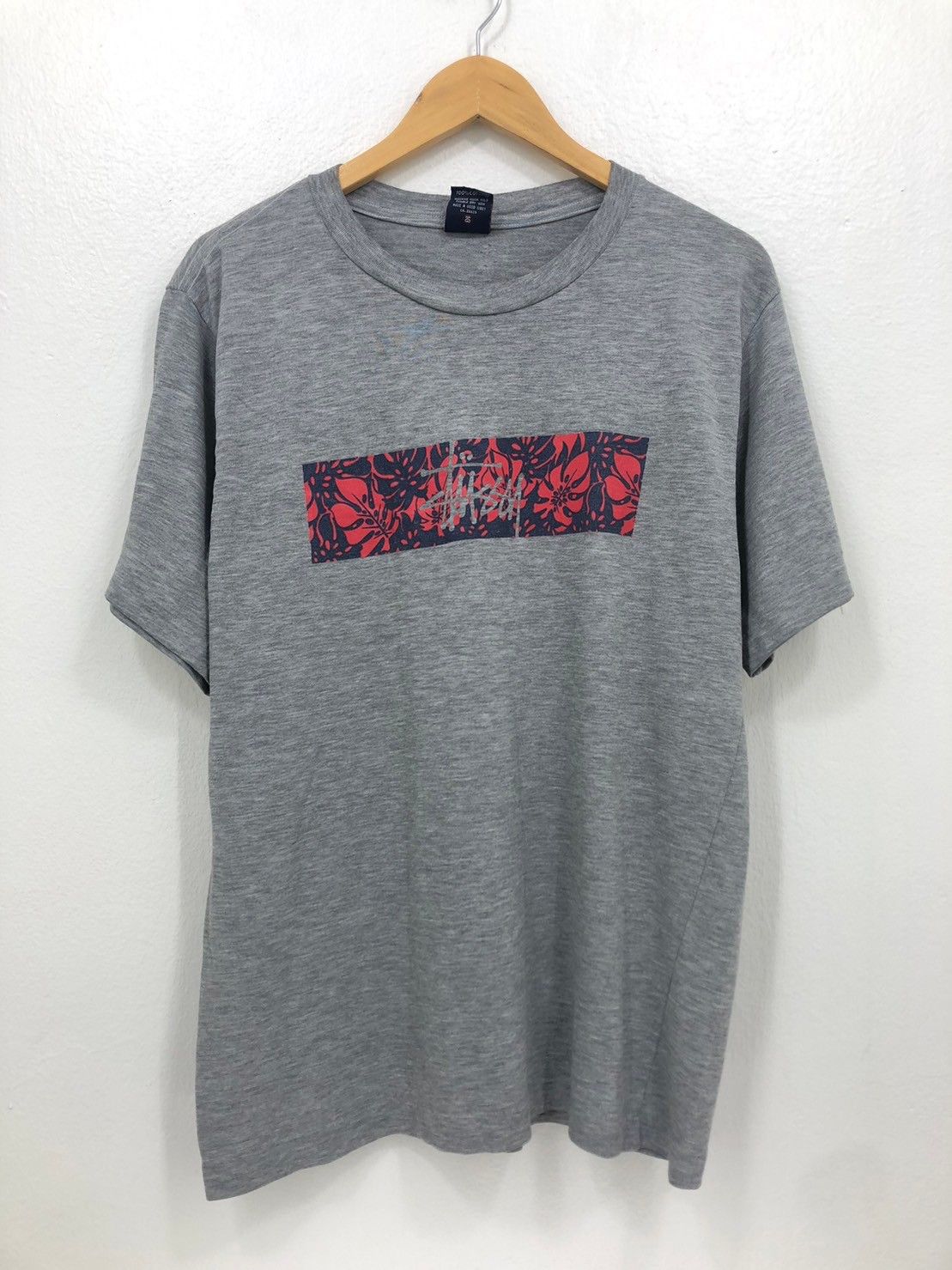 Stussy × Vintage Vintage 90's STUSSY Shirt Big Logo wts01 Size US L / EU 52-54 / 3 - 3 Thumbnail