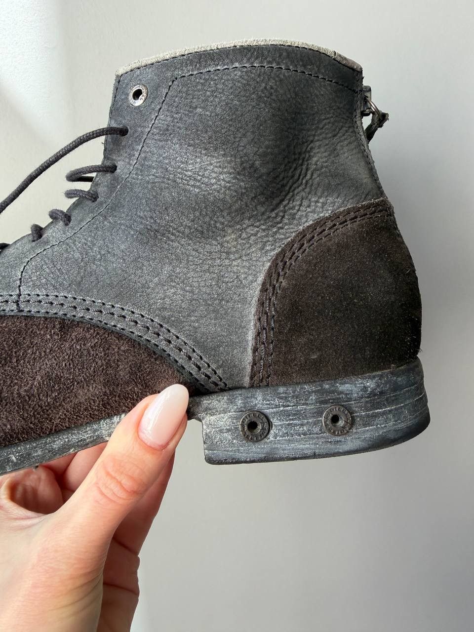 Diesel RARE Diesel Black Guidi Style Leather Ankle Avantgarde Boots Size US 9 / EU 42 - 4 Thumbnail