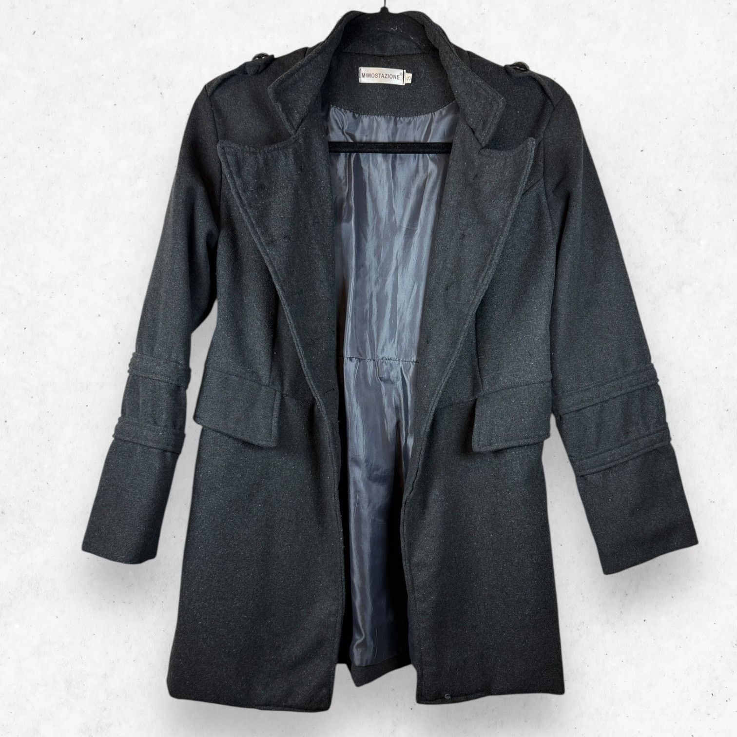 Other Mimostazione Double Breasted Military Style Coat Women's S Size S / US 4 / IT 40 - 4 Thumbnail
