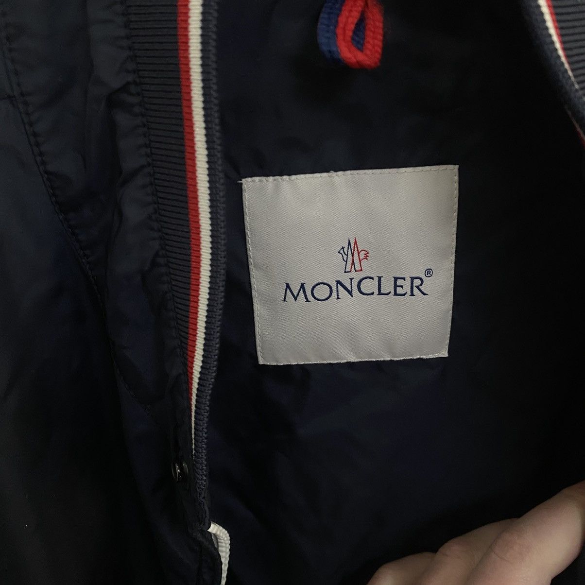 Moncler Vintage Moncler Nylon Jacket Size US XL / EU 56 / 4 - 10 Thumbnail