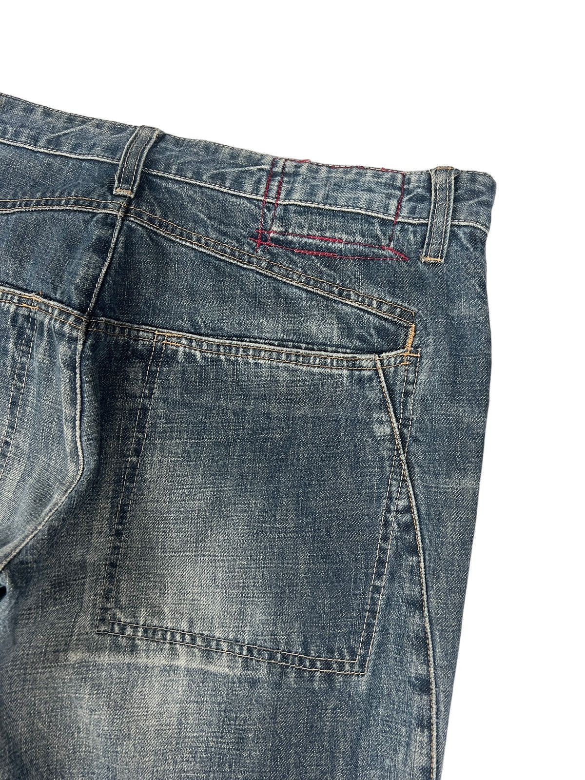 Marithe + Francois Girbaud Vintage Marithe Francois Girbaud Double Knee Loose Jeans Size US 34 / EU 50 - 9 Thumbnail