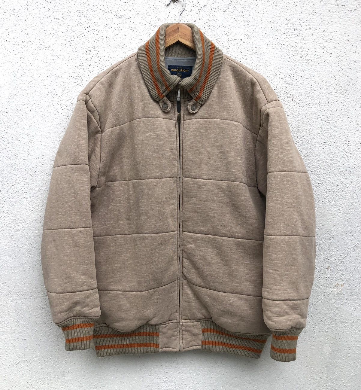 Woolrich Woolen Mills Vintage WOOLRICH Quilted Bomber Jacket Size US L / EU 52-54 / 3 - 2 Thumbnail