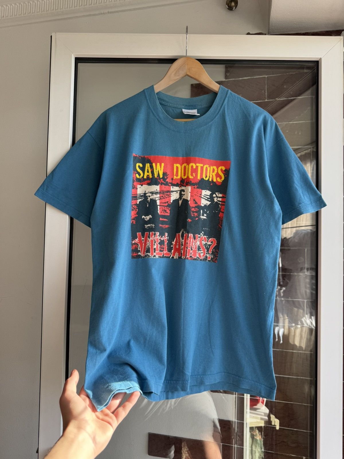 Band Tees The Saw Doctors Tour 1999 Size US L / EU 52-54 / 3 - 4 Thumbnail