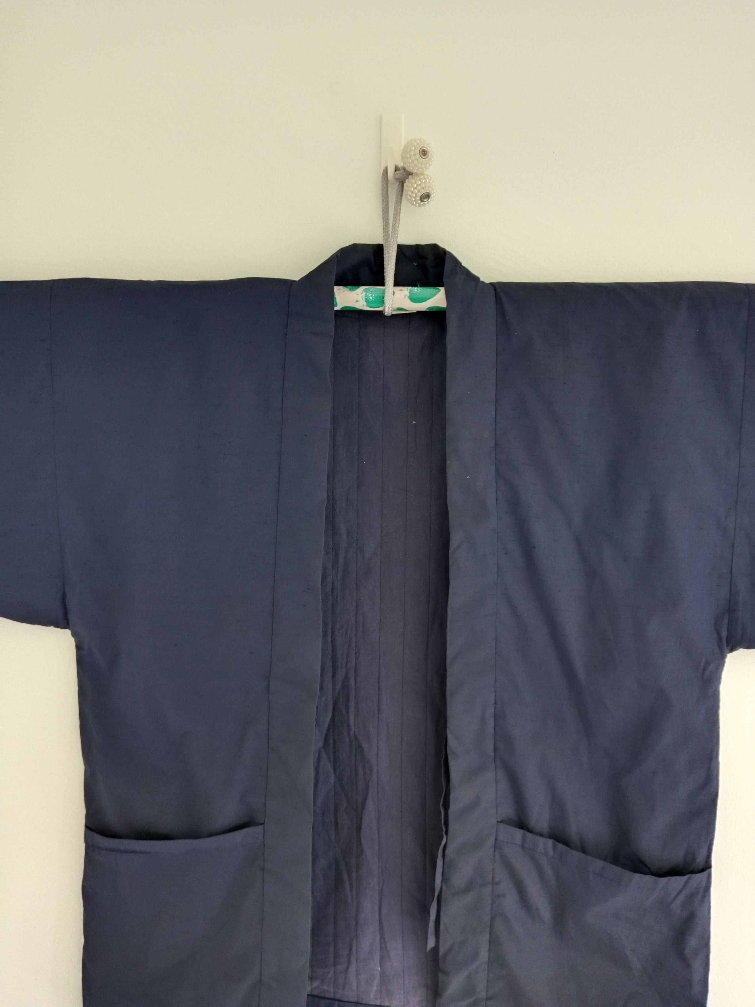 Japanese Brand Vintage Kimono Hanten Japanese Traditional Wear With Pocket Size US L / EU 52-54 / 3 - 4 Thumbnail