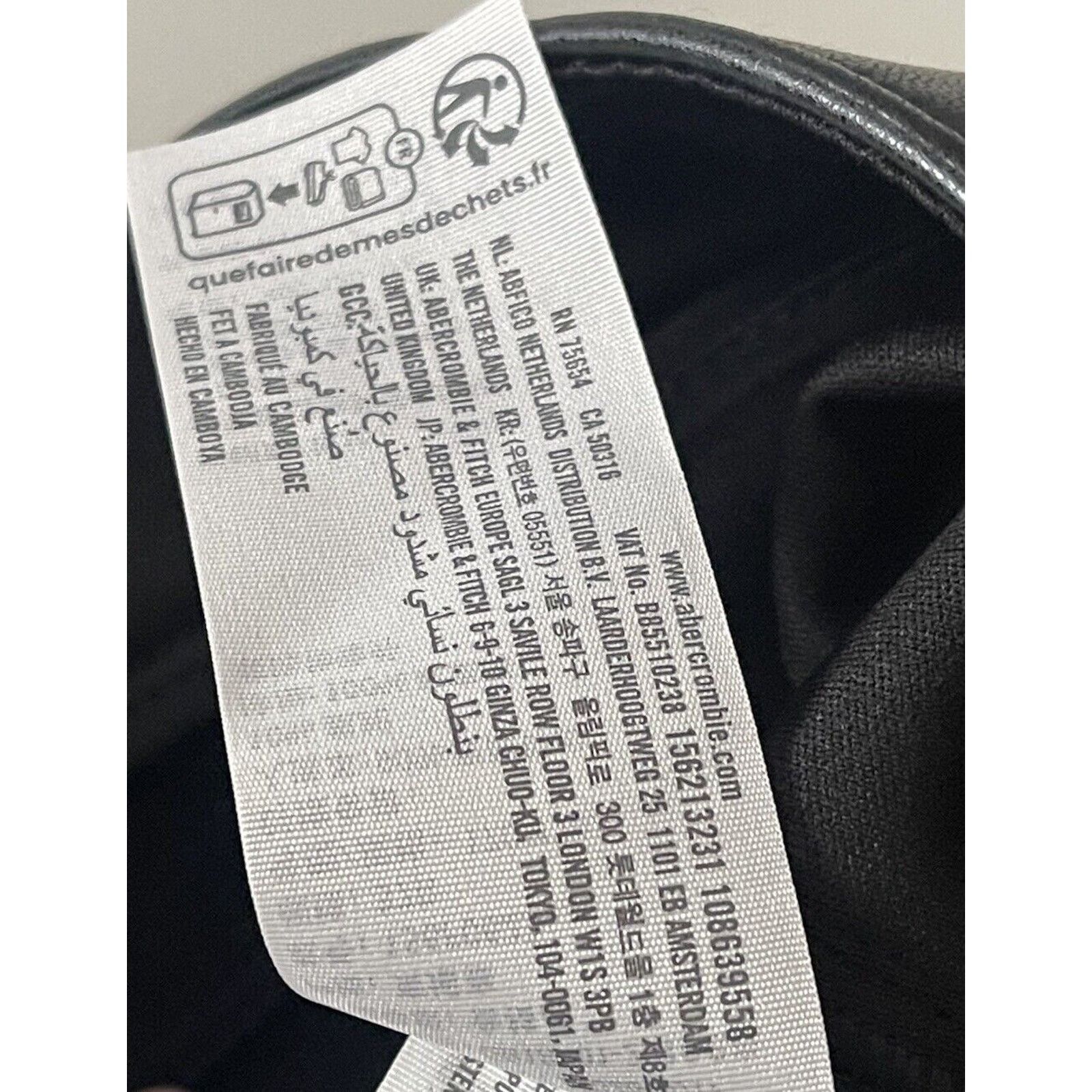 Abercrombie & Fitch Abercrombie & Fitch Pants Straight Vegan Leather 37 3XL Size 37" - 7 Thumbnail