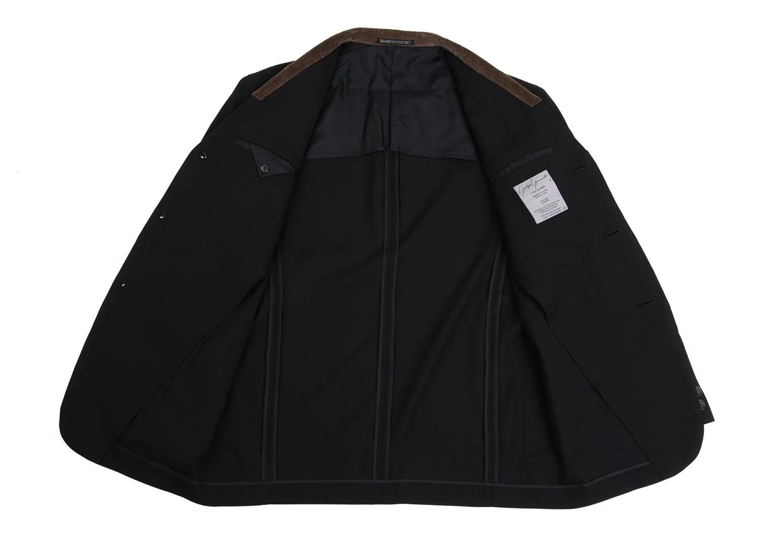 Yohji Yamamoto Yohji Yamamoto Corduroy Wool Gabardine Set Up Size US M / EU 48-50 / 2 - 10 Thumbnail