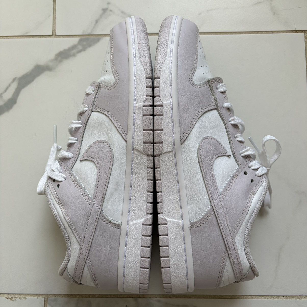 Nike Nike Dunk Low Venice Women's Size 9 White Light Purple Size US 9 / IT 39 - 2 Thumbnail