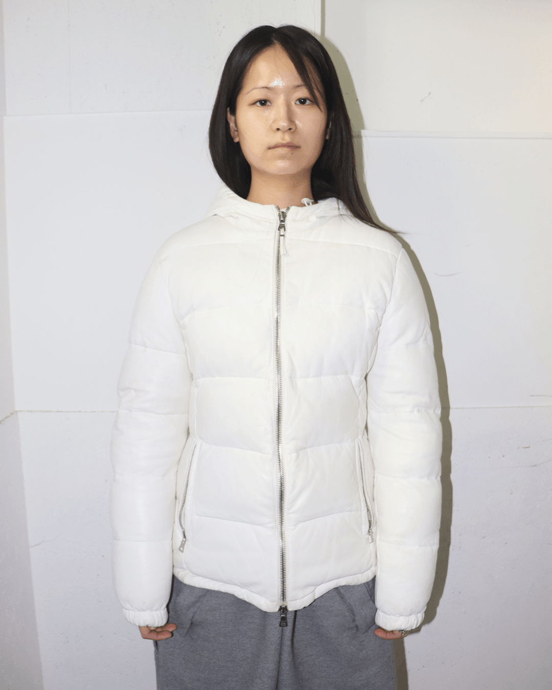 Prada Prada Faux Leather Puffer White Size M / US 6-8 / IT 42-44 - 3 Thumbnail