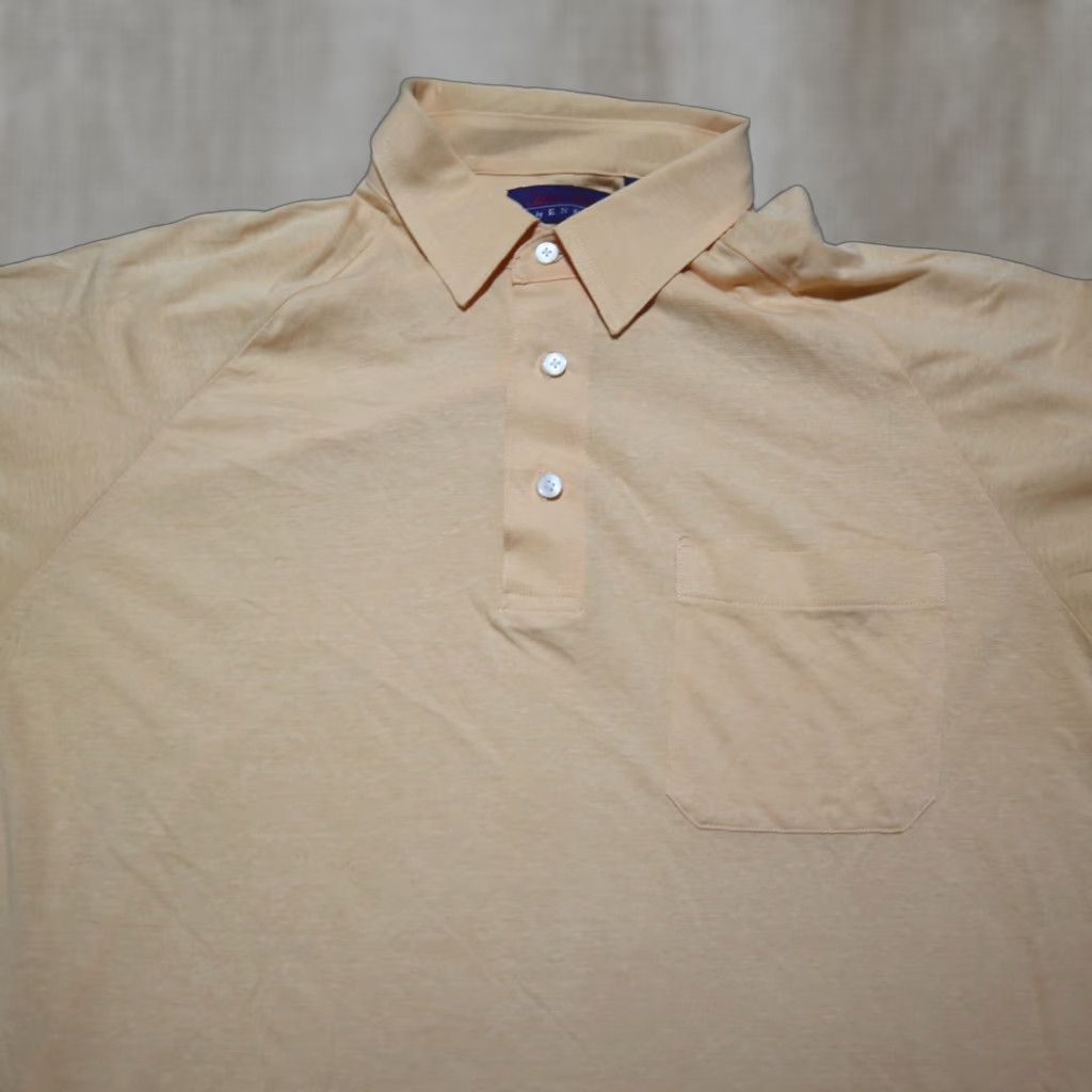 Enro ENRO Polo Shirt Adult 2XL Orange Solid Short Sleeve Men’s Golf Regular 100% Polyester Shirt Size US XXL / EU 58 / 5 - 1 Thumbnail