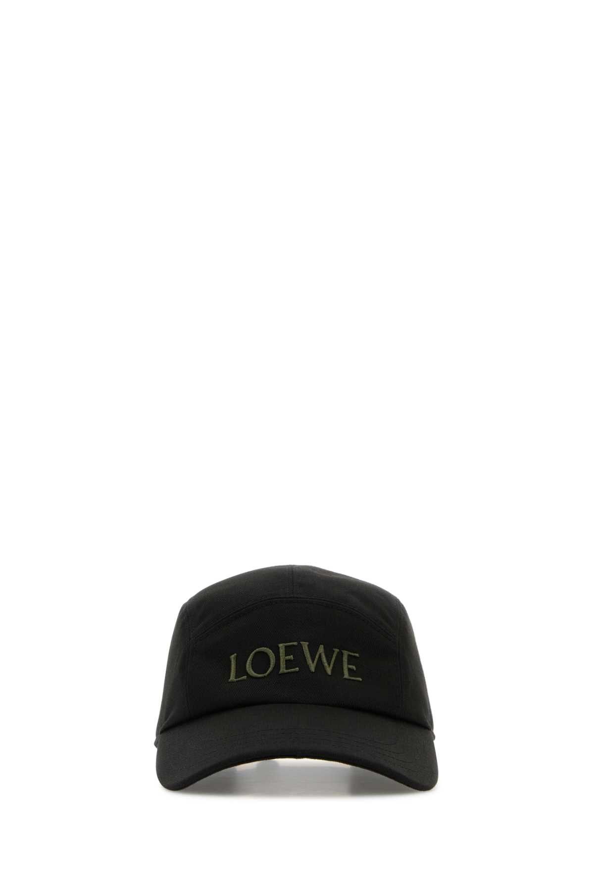 Loewe Black Canvas Camp Baseball Cap Size ONE SIZE - 1 Thumbnail