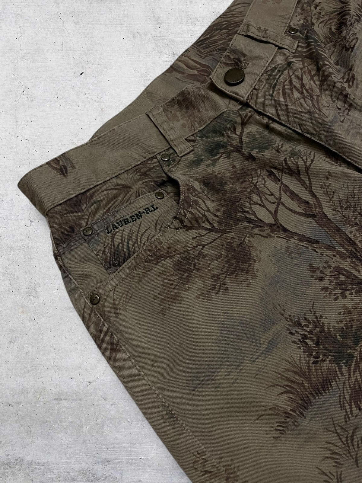 Polo Ralph Lauren POLO RALPH LAURENT VINTAGE DESIGNER 90S FETITE FOREST PANT Size US 29 - 6 Thumbnail