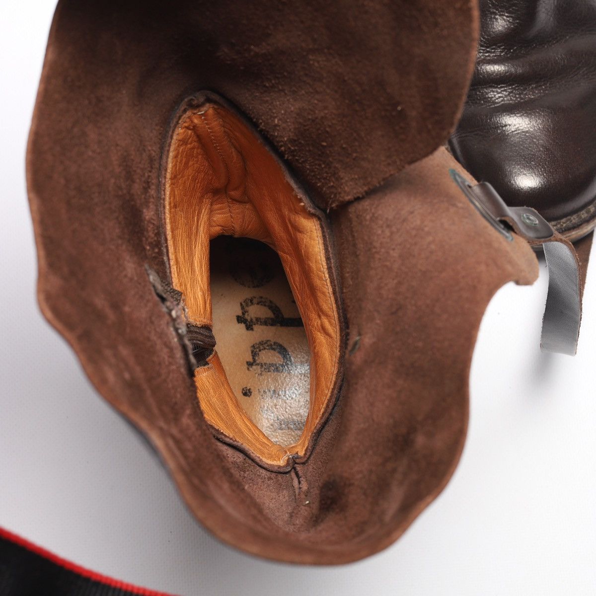 Trippen Trippen Brown Leather Avantgarde Hi Boots Shoes Belt Hard Size US 8 / IT 38 - 19 Thumbnail