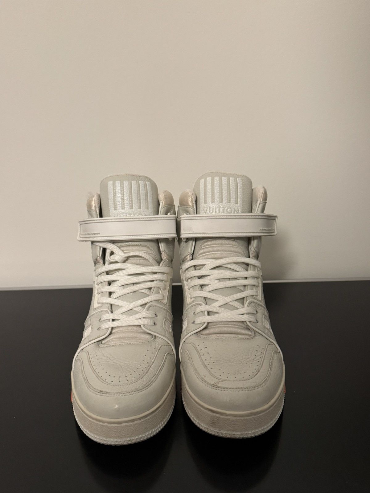 Louis Vuitton Louis Vuitton Skate Trainer High – Virgil Abloh Era (2019) Size US 7.5 / EU 40-41 - 3 Thumbnail