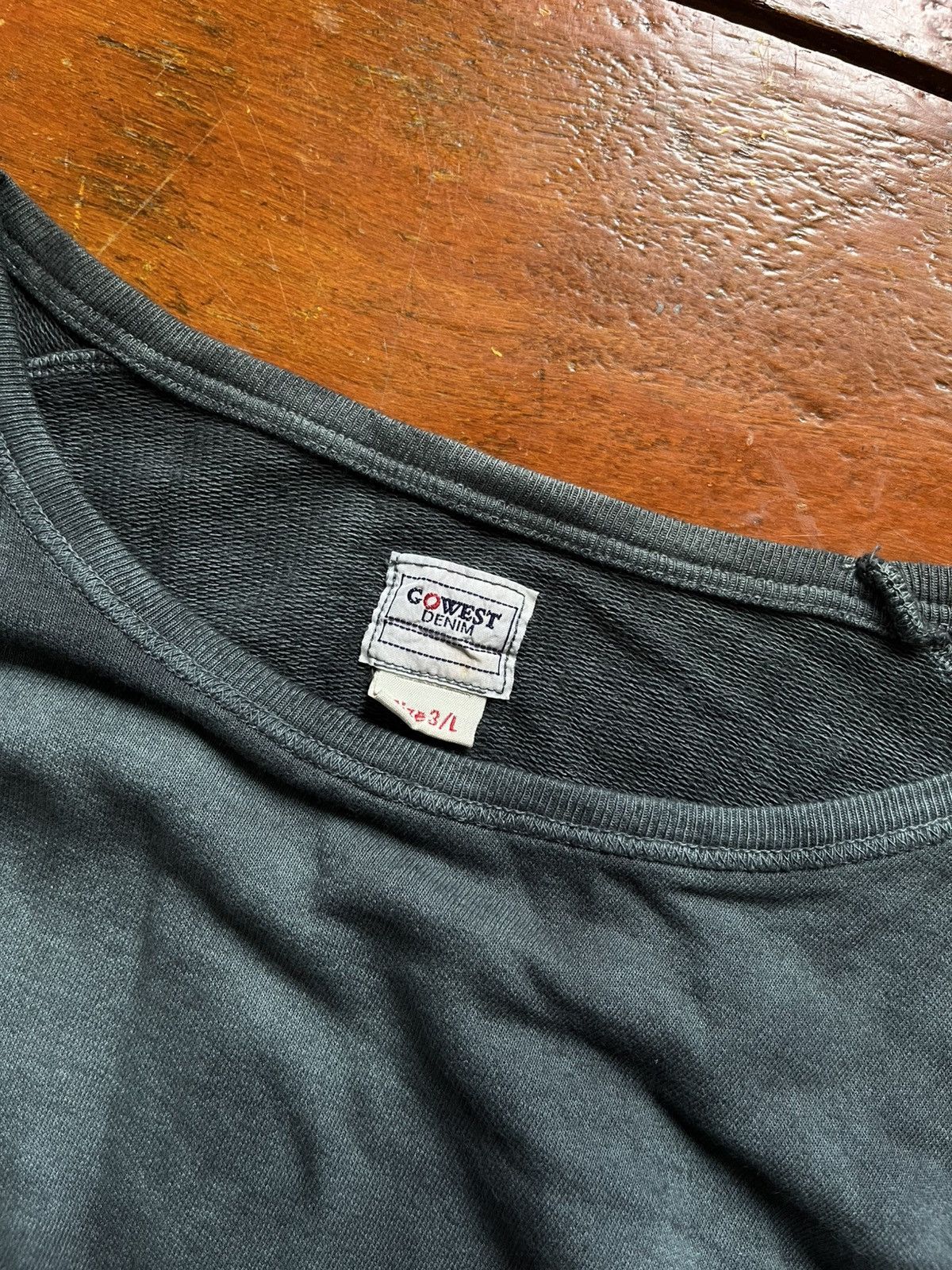 Warehouse Vintage gowest denim japan americana tie dye longsleeve tee Size US L / EU 52-54 / 3 - 4 Thumbnail