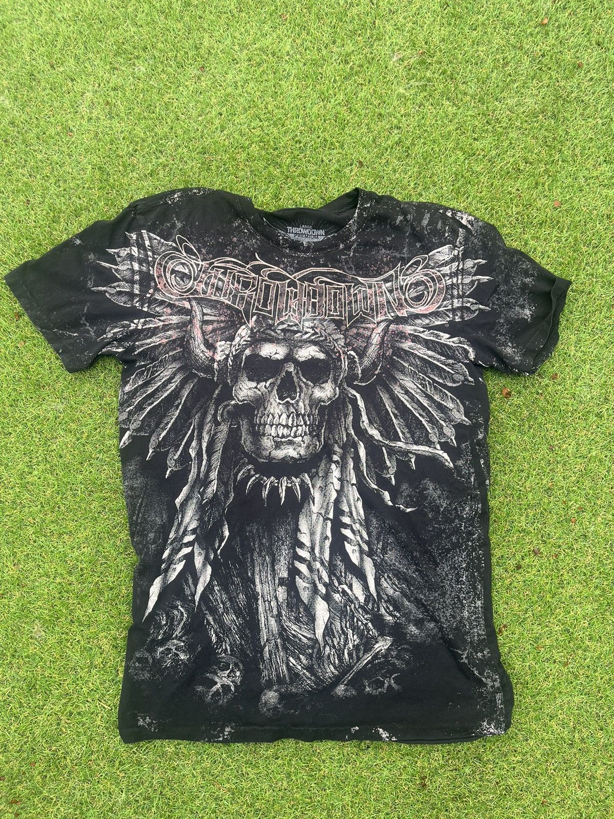 Vintage Vintage Throwdown shirt Size US L / EU 52-54 / 3 - 2 Thumbnail