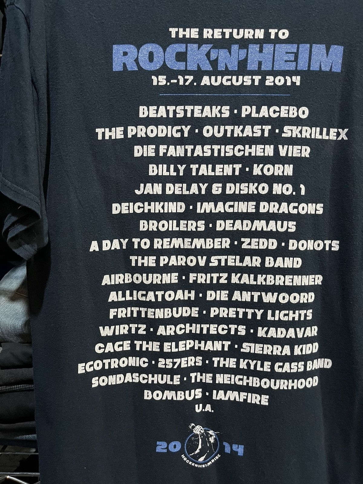 Band Tees The Return to Rock n Heim Festival Tee 2014s Size US L / EU 52-54 / 3 - 4 Thumbnail