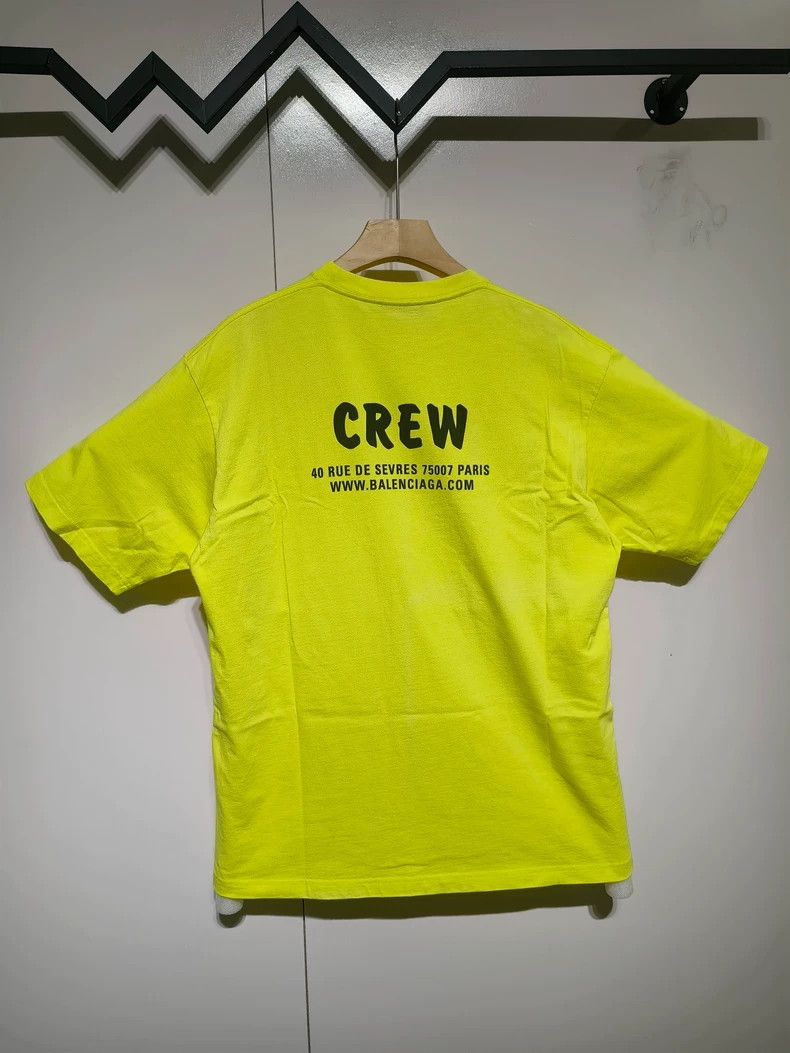 Balenciaga Balenciaga Crew Letter Small Logo Short Sleeve, Size S Size US S / EU 44-46 / 1 - 2 Thumbnail