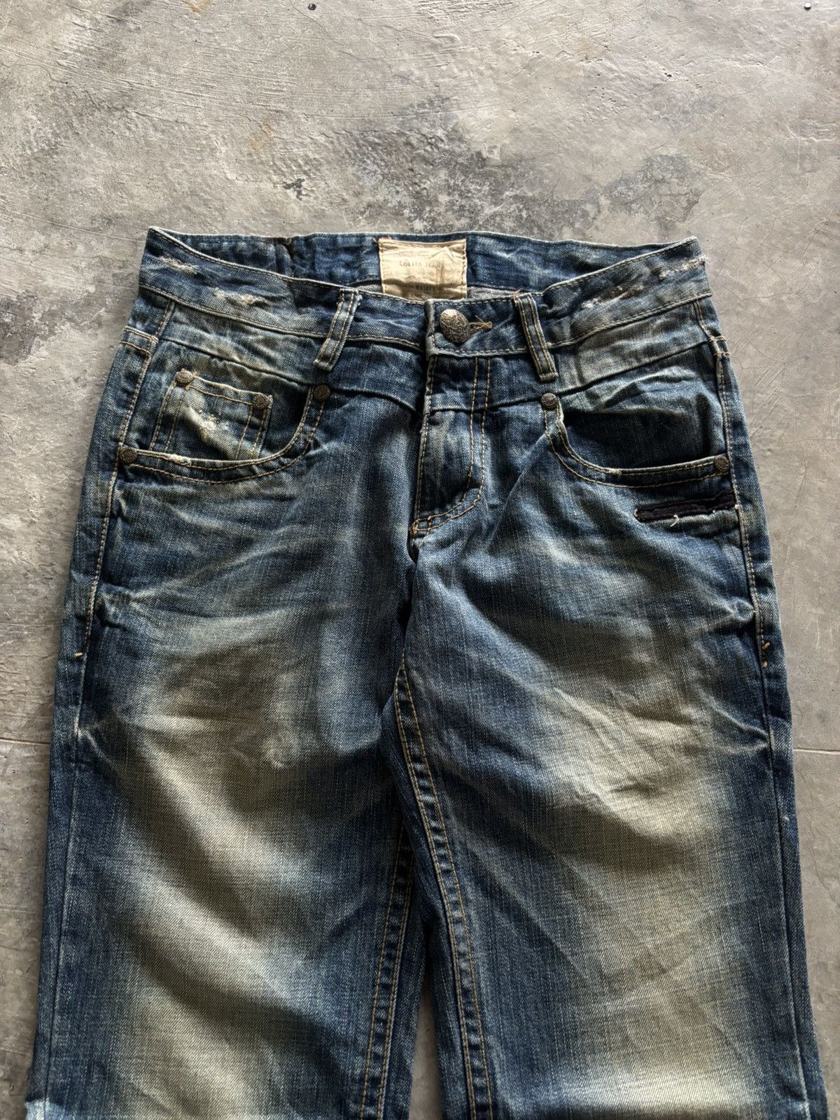 If Six Was Nine LOLITA rusty washed mudmax japanese jeans distressed style Size US 30 / EU 46 - 2 Thumbnail