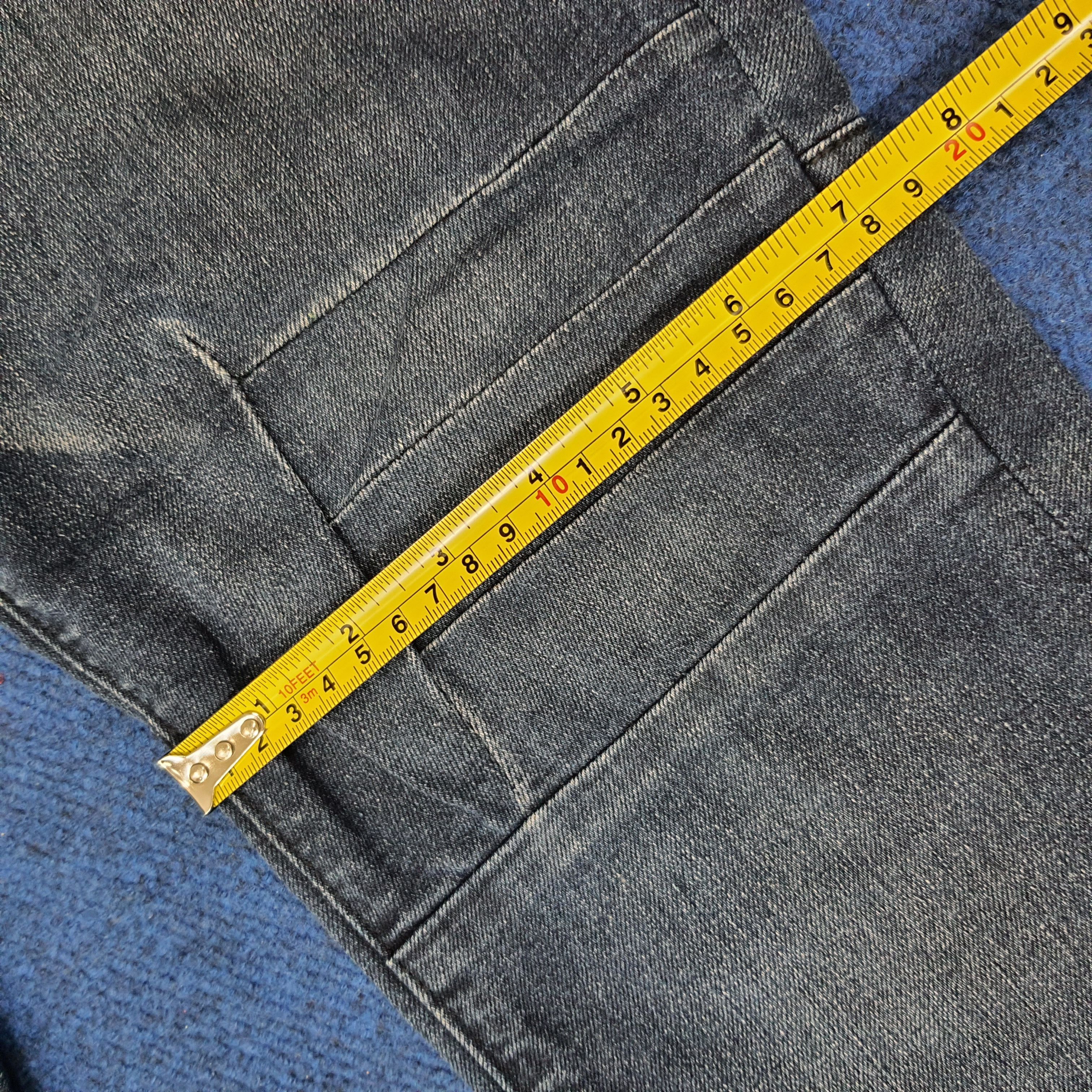 Designer × Ed Hardy × Vintage Vintage Ed Hardy Designer Custom Logo Jeans Size 30" / US 8 / IT 44 - 14 Thumbnail