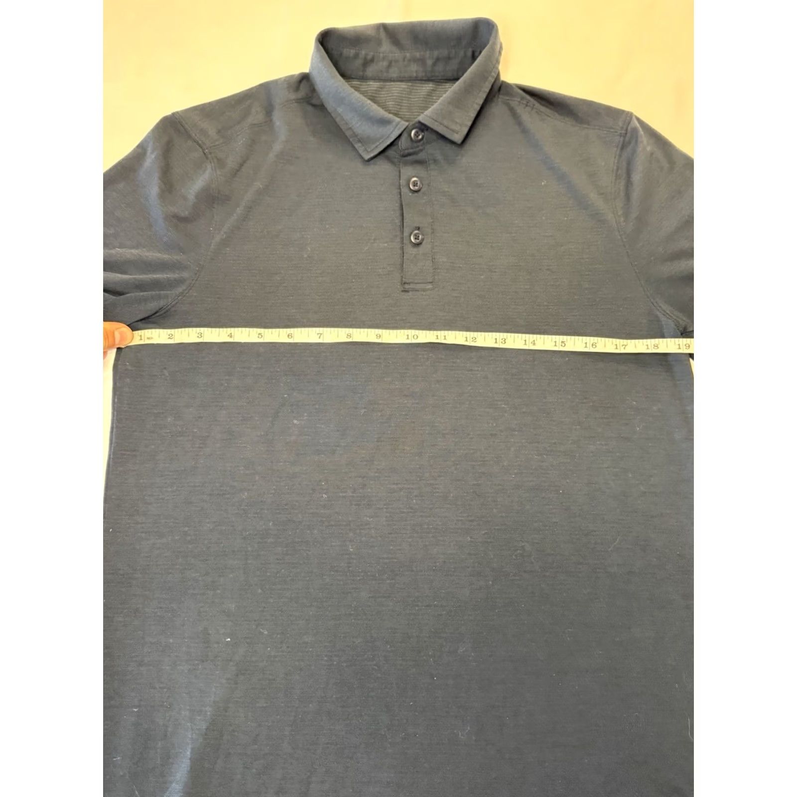 Lululemon Lululemon Evolution Polo Men M Blue Short Sleeve Athleisure Golf Tennis Walking Performance Polo Shirt Regular Fit Size US M / EU 48-50 / 2 - 3 Thumbnail