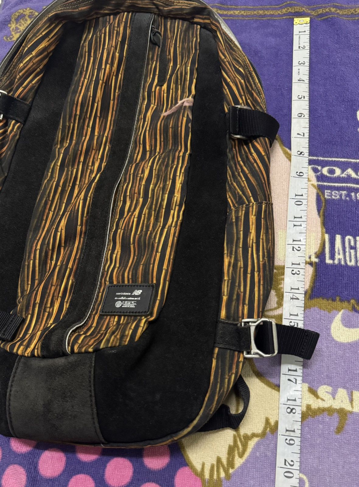 MasterPiece NEW BALANCE x MASTERPIECE Japan Backpack x Rare Size ONE SIZE - 19 Thumbnail