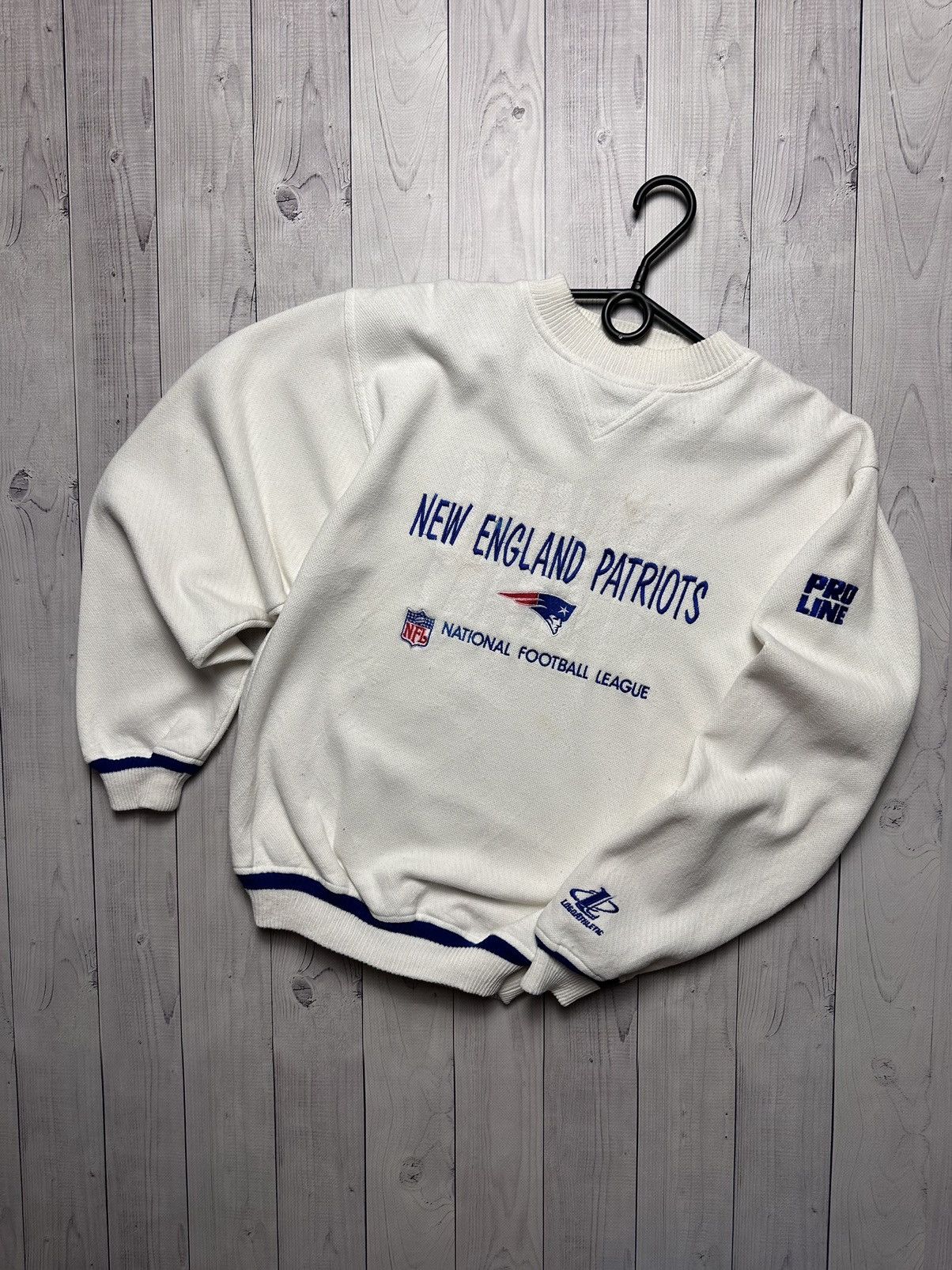 Vintage New England Patriots football sweatshirt rare 80; 90
