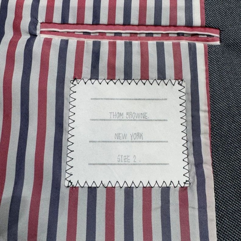 Thom Browne Thom Browne Striped wool suit jacket Size 50S - 2 Thumbnail