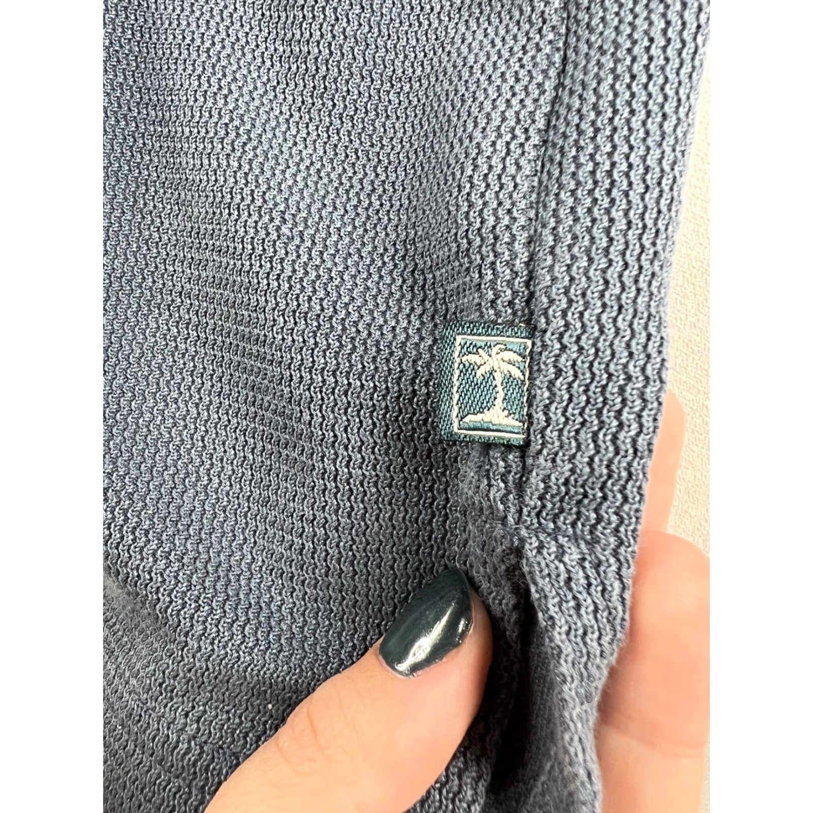 Tommy Bahama Tommy Bahama Polo Shirt Adult Mens L Blue Marlin Casual Cotton Rugby Polo Size US L / EU 52-54 / 3 - 4 Thumbnail