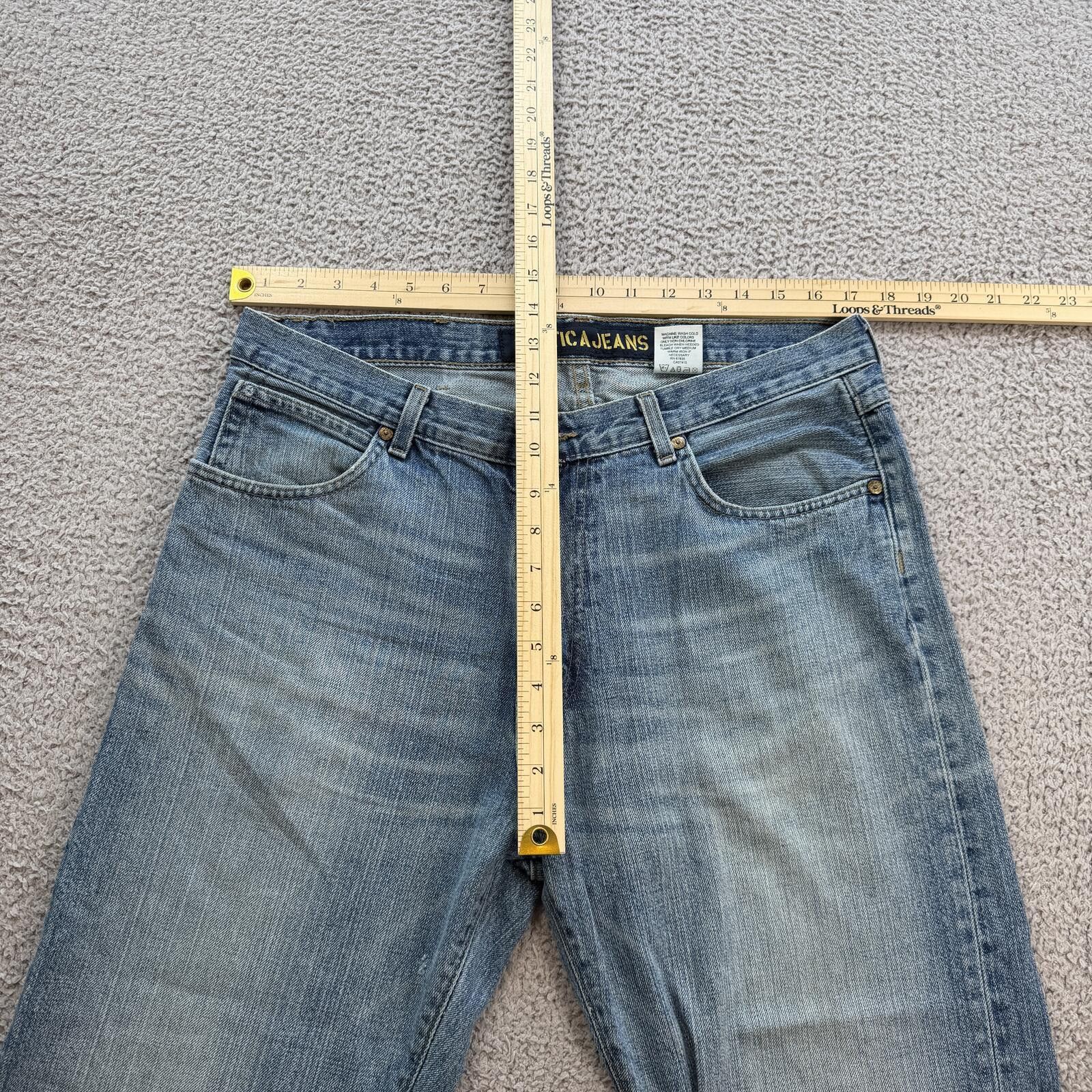Nautica Vintage Nautica Jeans Co Blue Denim Jeans 34x34 Relaxed Fit Size US 34 / EU 50 - 3 Thumbnail