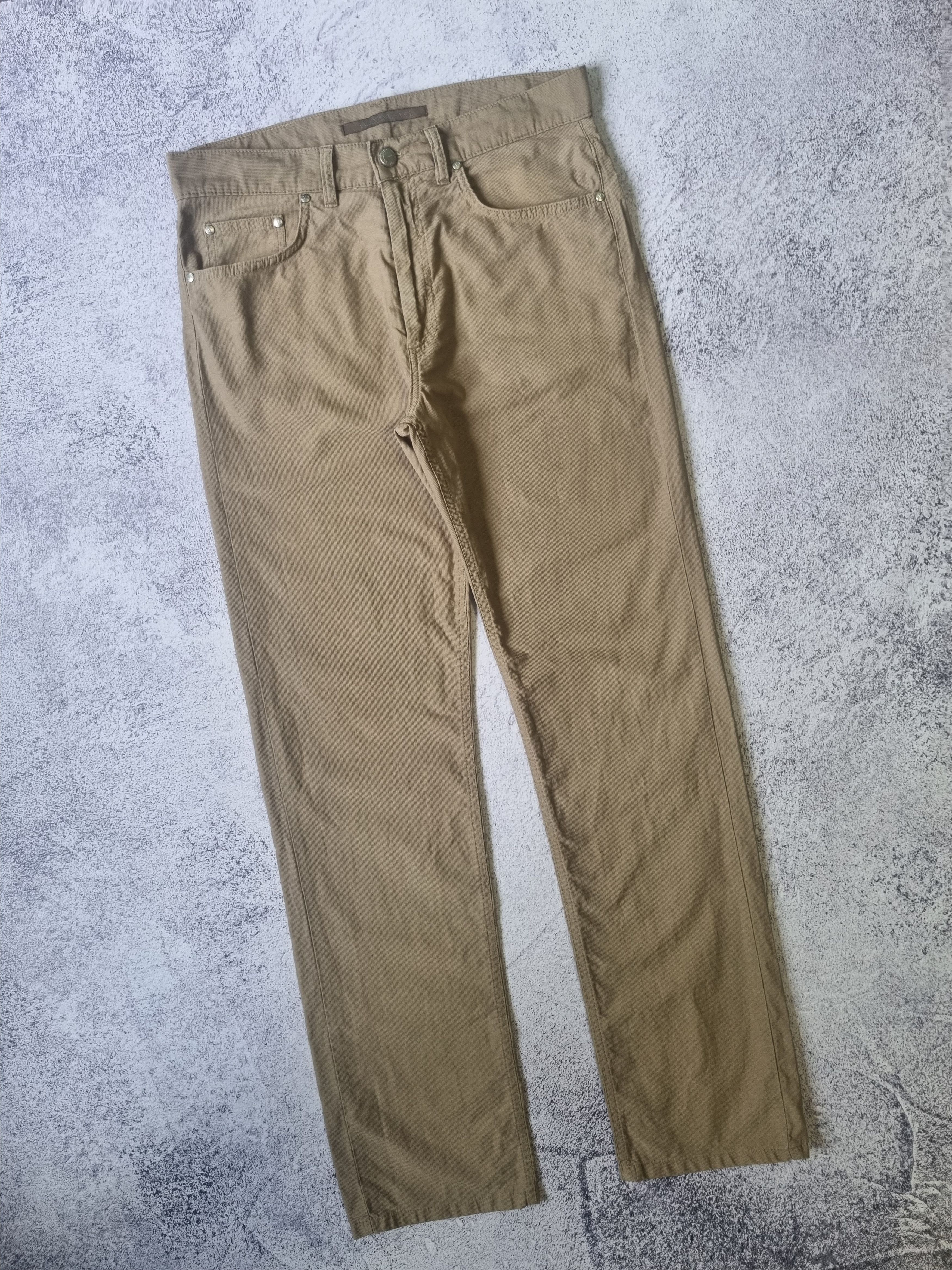 Valentino × Versace × Vintage Vintage Valentino Jeans Beige Pants Size US 32 / EU 48 - 3 Thumbnail