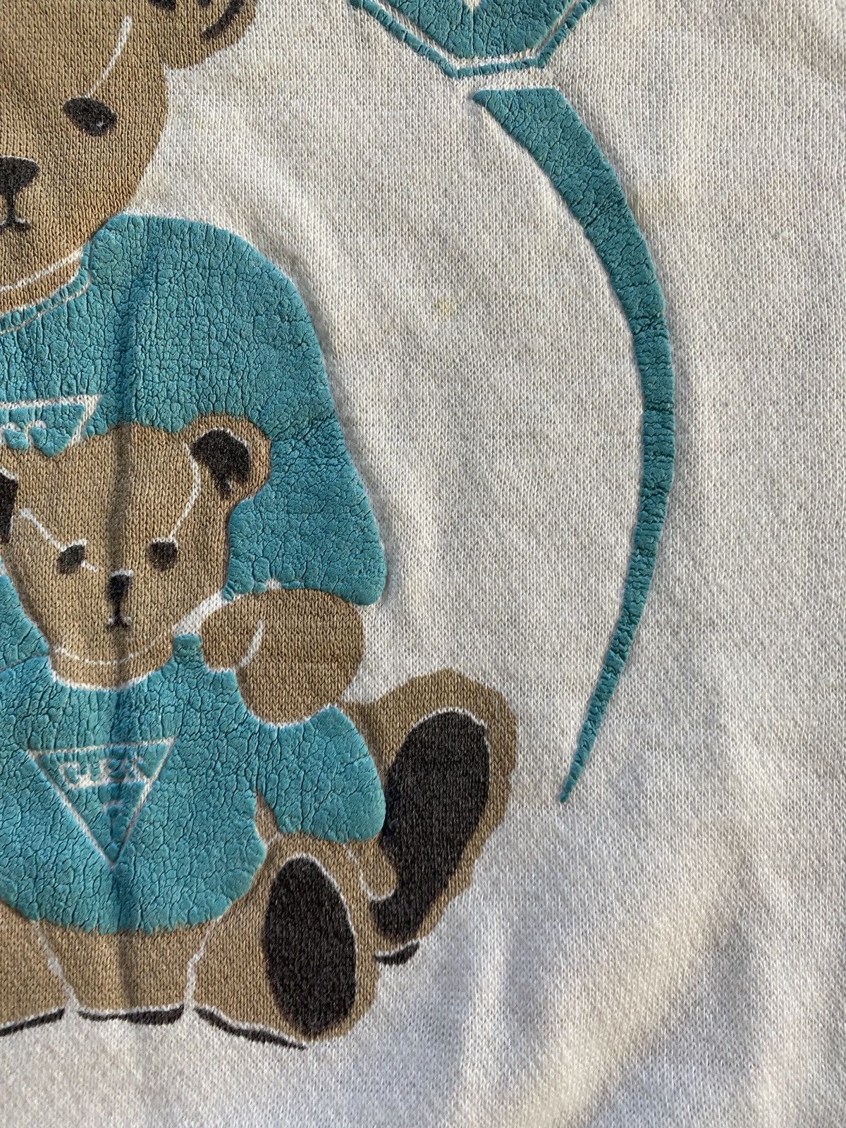 Guess Vintage 80’s Guess Teddy Bears Raglan Crewneck Sweatshirt Size US XS / EU 42 / 0 - 7 Thumbnail
