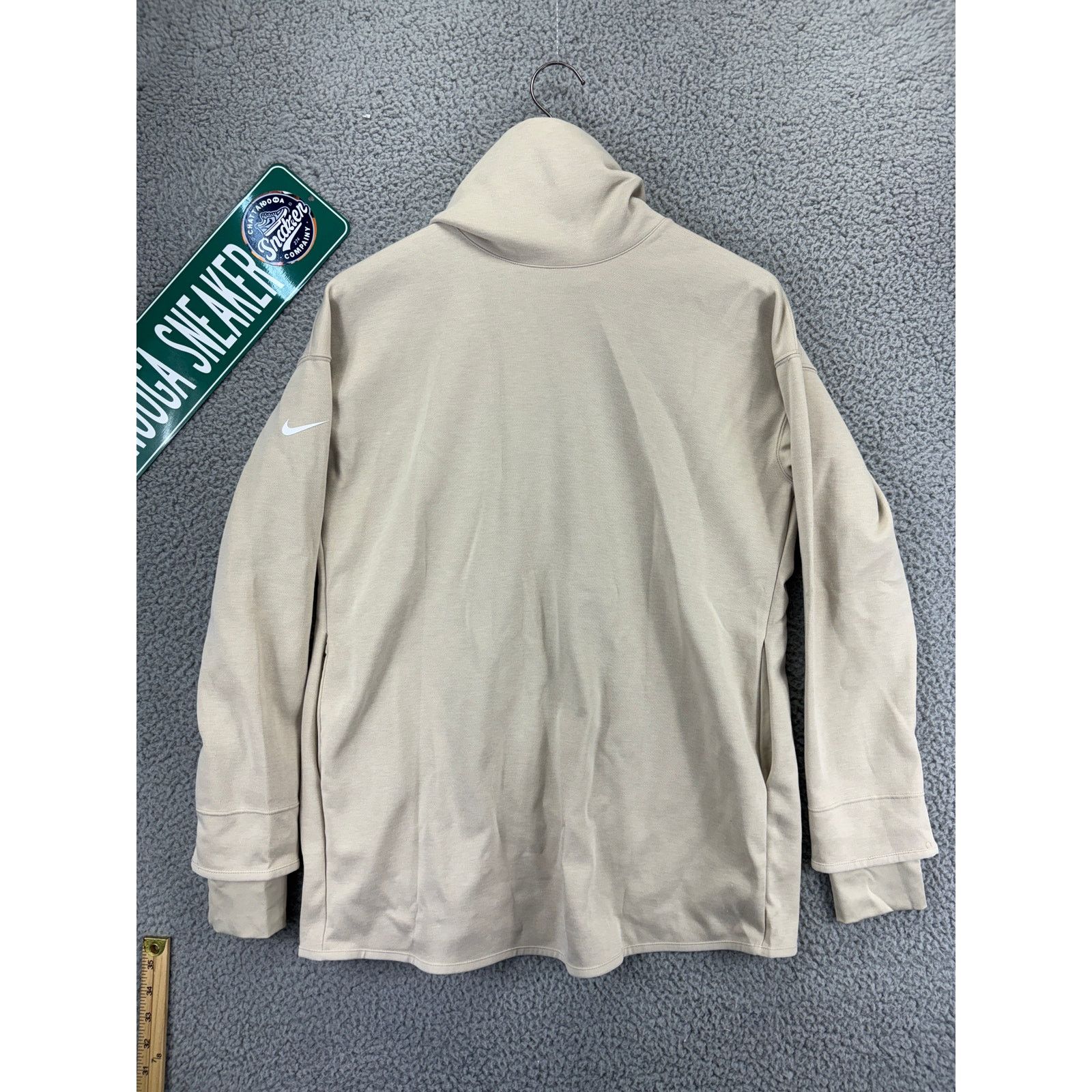 Nike Nike Maternity Sweatshirt Womens Small Tan Brown Pregnancy Size S / US 4 / IT 40 - 7 Thumbnail