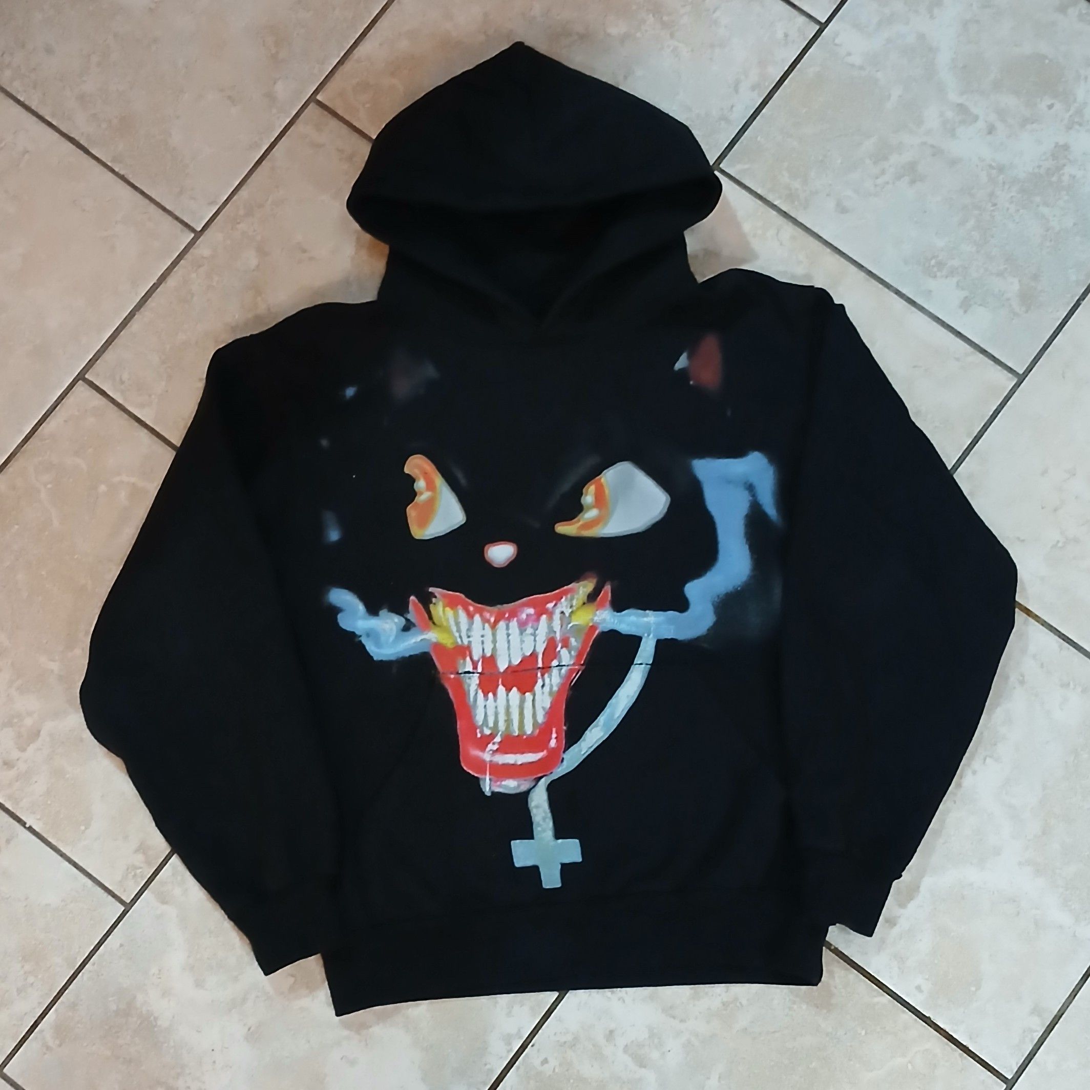 Destroy Lonely S - Destroy Lonely No Stylist Tour Cat Hoodie Size US S / EU 44-46 / 1 - 1 Thumbnail