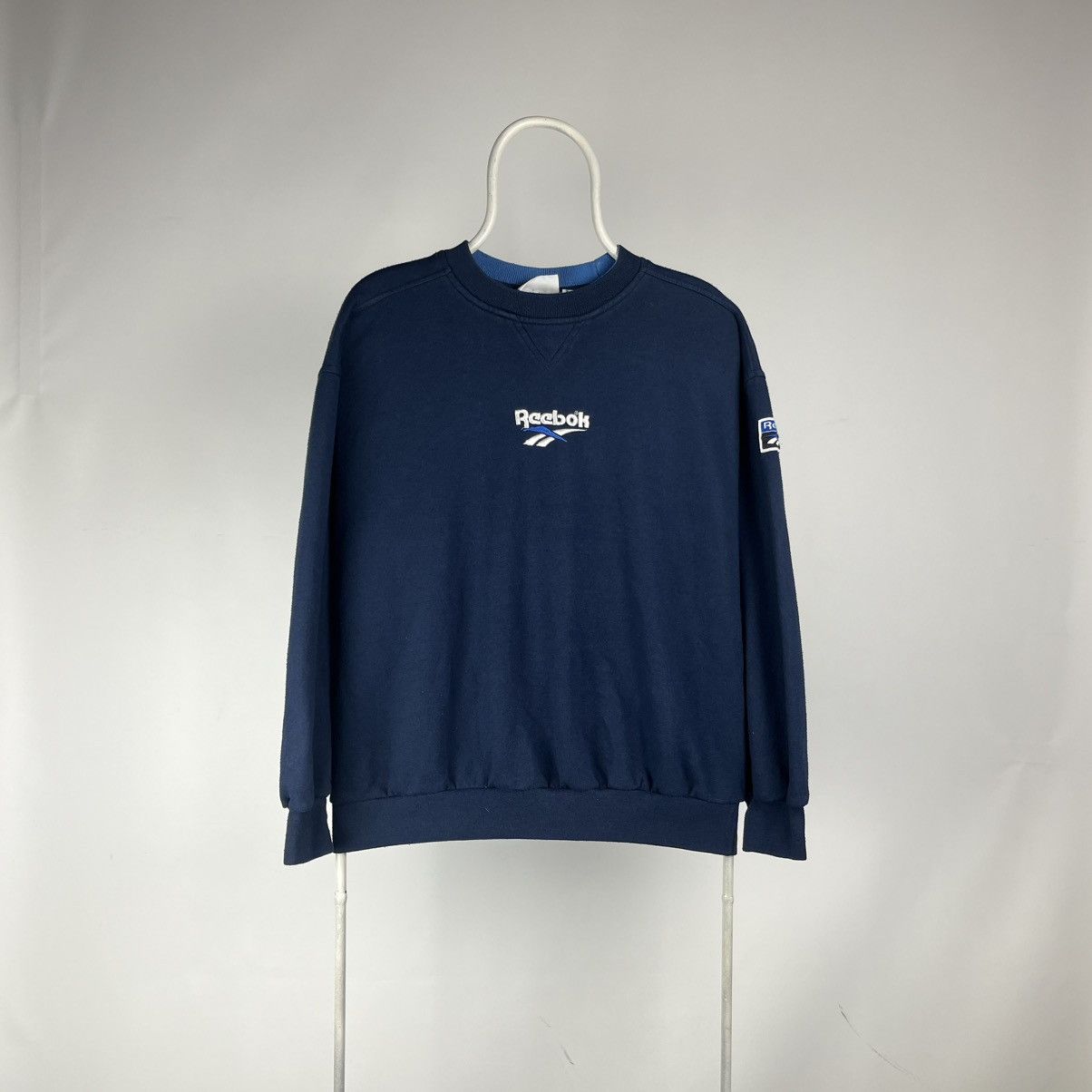Reebok Vintage Reebok sweatshirt crewneck reversible logo size Larg Size US L / EU 52-54 / 3 - 1 Thumbnail