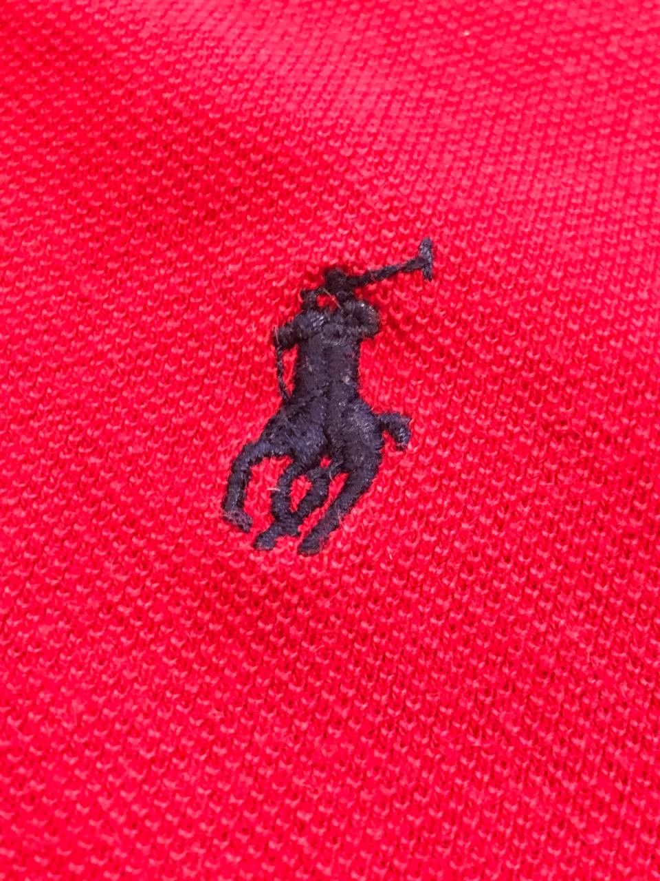 Polo Ralph Lauren Vintage red Polo Ralph Lauren logo T-Shirt crazy Y2K Size US XL / EU 56 / 4 - 7 Thumbnail