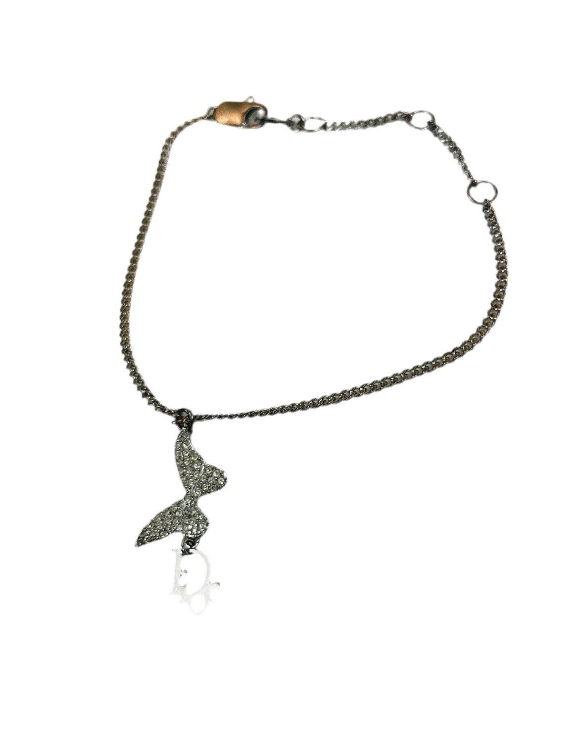 Dior Dior Encrusted Butterfly Bracelet Size ONE SIZE - 1 Thumbnail