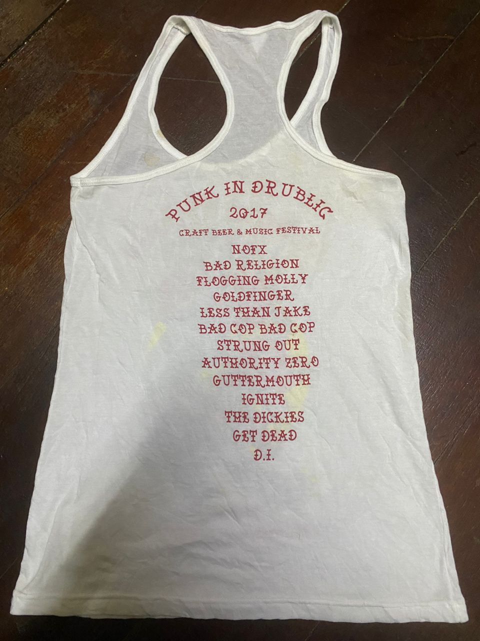 Band Tees “Punk in drublic “ 2017 tanktop shirt Size US M / EU 48-50 / 2 - 8 Thumbnail