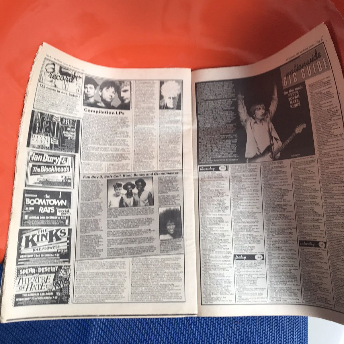 Hysteric Glamour × Vintage Vintage NME Magazine - NME (UK) Dec 4th 1982 Simple Minds Size ONE SIZE - 7 Thumbnail