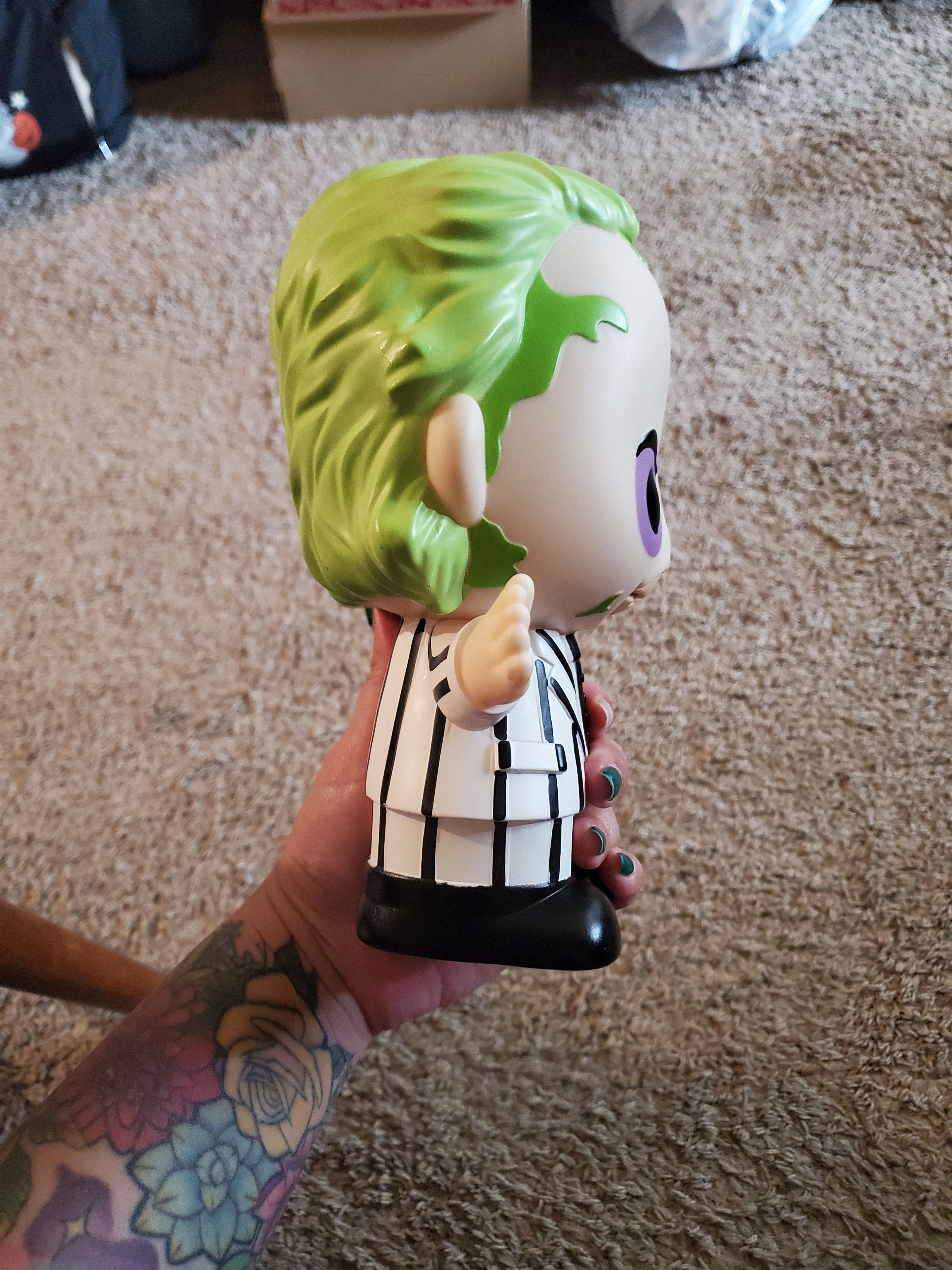 Hot Topic Beetlejuice Figural Coin Bank from Hot Topic Size ONE SIZE - 5 Thumbnail