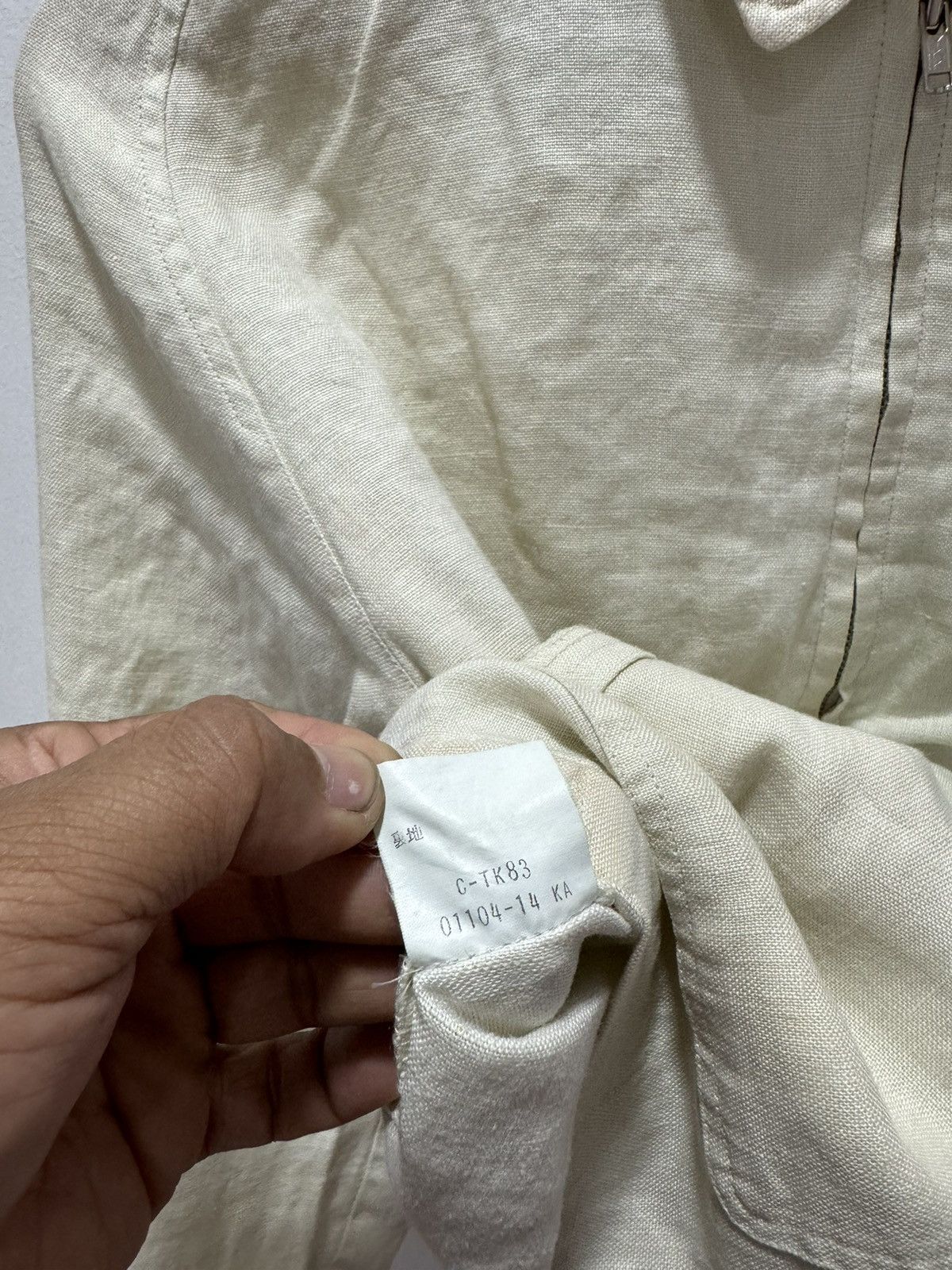 Burberry × Vintage BURBERRY ZIP UP DISTRESSED JACKET Size US S / EU 44-46 / 1 - 12 Thumbnail