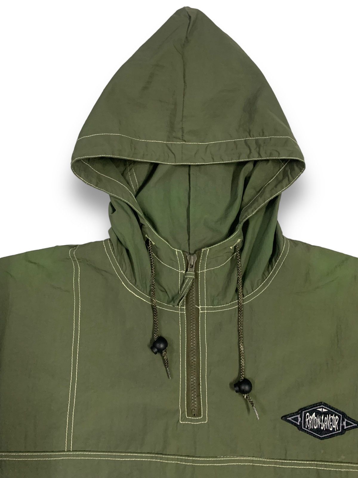Japanese Brand Raton-Laveur Oversized Anorak Hooded Windbreaker Jacket Size US M / EU 48-50 / 2 - 4 Thumbnail