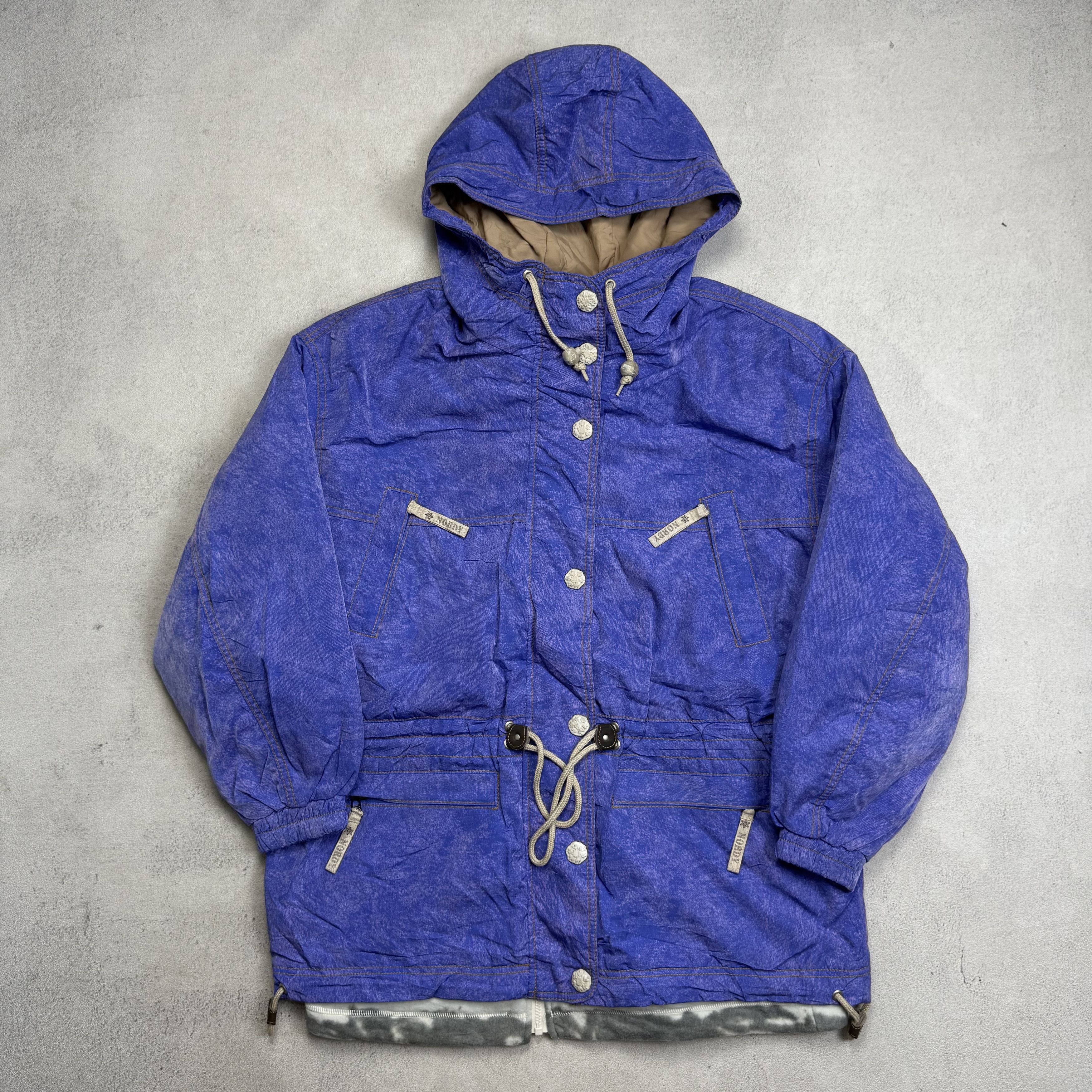 Vintage Vintage Nordy Skiwear Jacket Winter Size US L / EU 52-54 / 3 - 3 Thumbnail