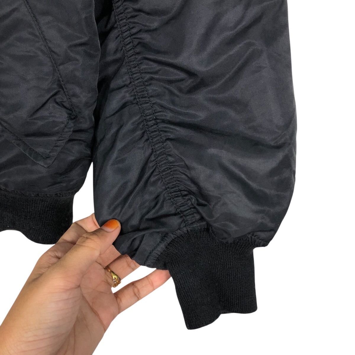 Japanese Brand 📌Vintage Fly Bomber Jacket Military Uniqlo Issey Miyake Size US M / EU 48-50 / 2 - 16 Thumbnail