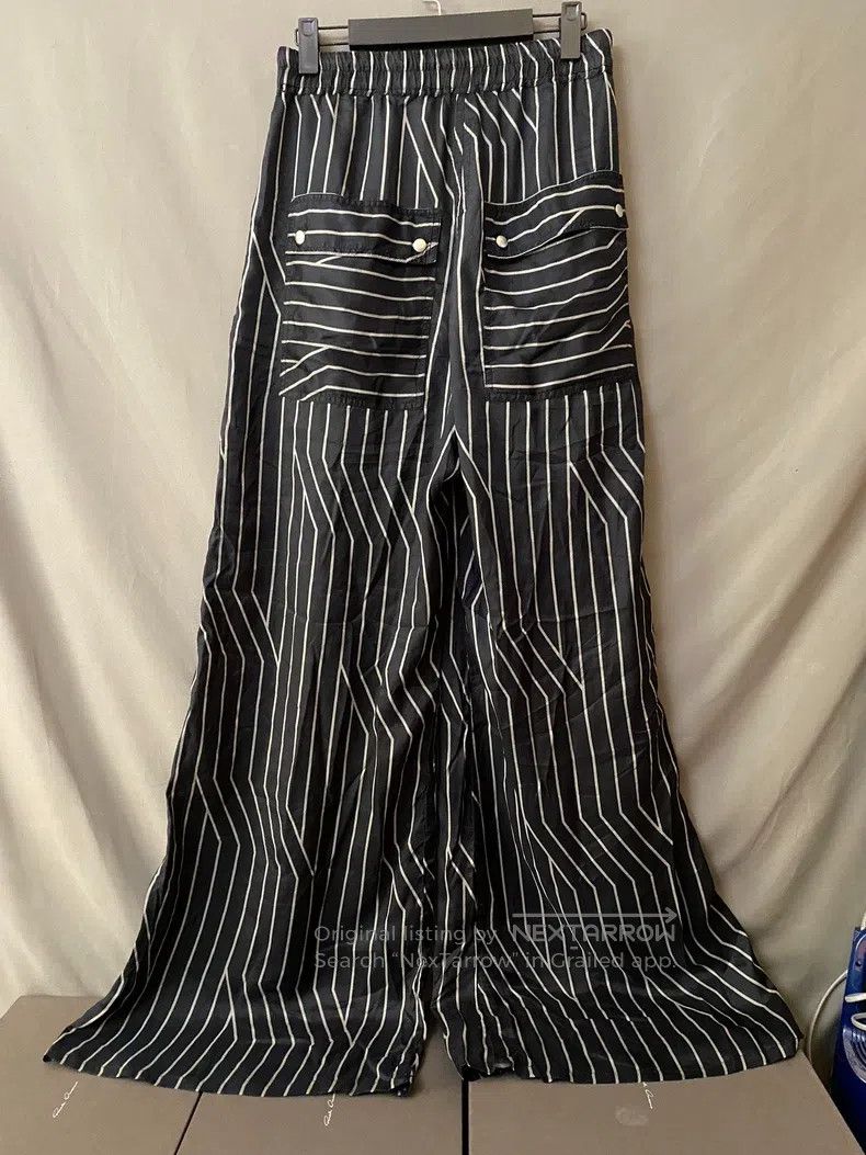 Rick Owens Rick Owens 23 SS striped wide leg pants Size US 38 / EU 54 - 2 Thumbnail