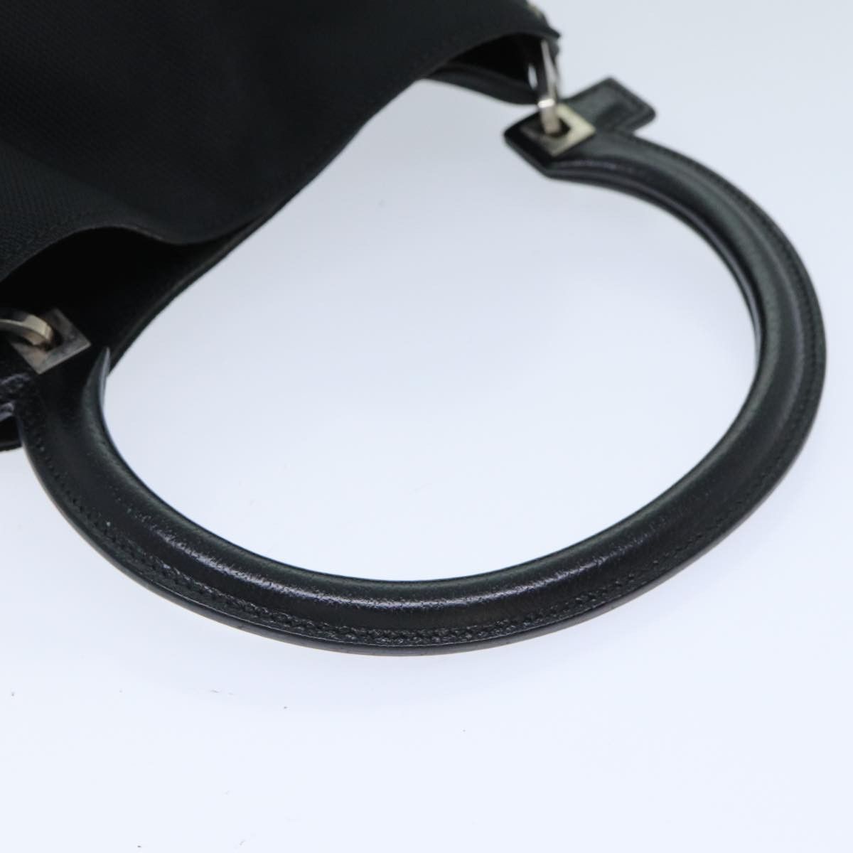 Salvatore Ferragamo Salvatore Ferragamo Shoulder Bag Nylon Black Size ONE SIZE - 7 Thumbnail