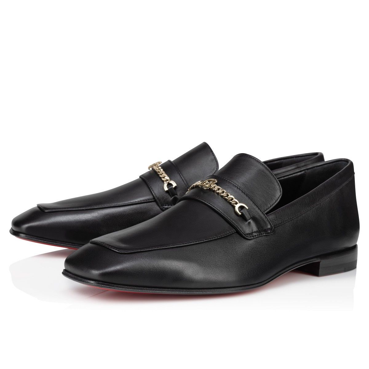 Christian Louboutin Christian Louboutin MJ Moc Men Calf Leather Shoes Size US 12 / EU 45 - 1 Thumbnail