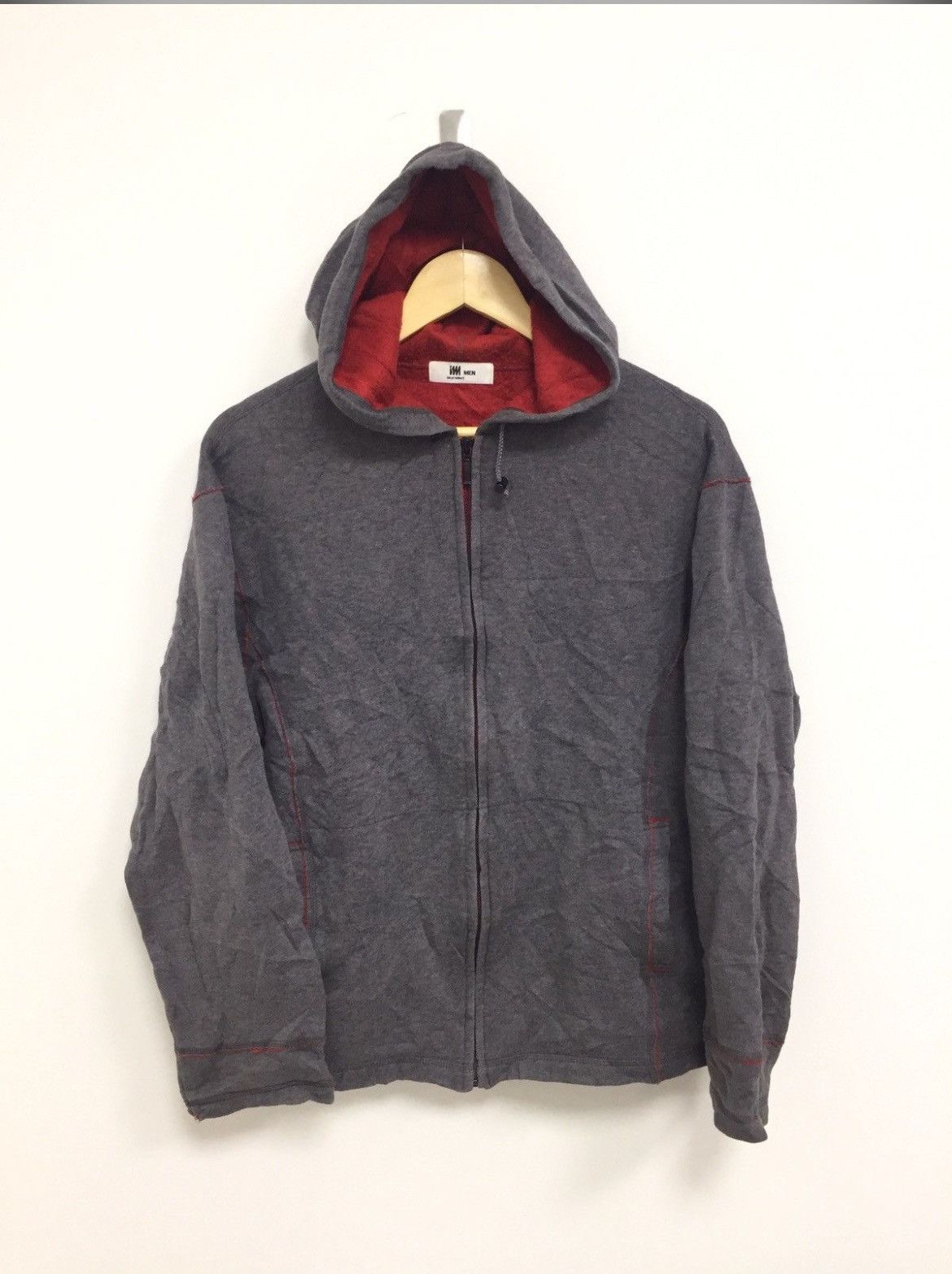 Yohji Yamamoto Finaldrop IM For Men By Issey Miyaki Hoodies Rare Design Size US M / EU 48-50 / 2 - 1 Thumbnail